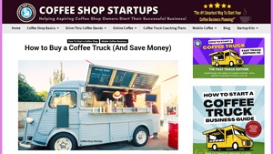 Coffeeshop Startups - Essential Guide to Coffee Trucks