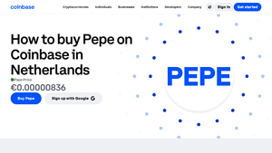 Screenshot of How to Buy Pepe (PEPE) in United States - Coinbase