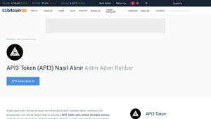 Screenshot of How to Buy API3 Token (API3) Guide 2025 | CoinCodex