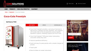 Coca-Cola - Freestyle 7100