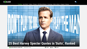 Collider - Suits Series Insights