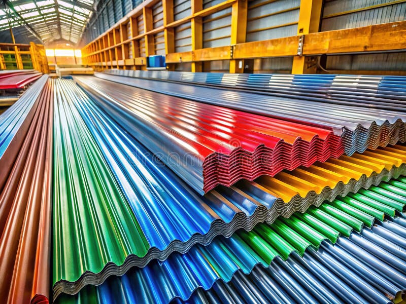 An application scenario or product detail of colorful roofing - Image 18