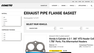 Cometic Gasket - Hi-Performance Gaskets