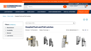 Sargent - Hospital Latches for Push-Pull Doors