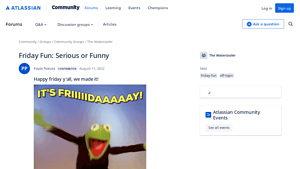 Atlassian Community - Continuous Learning