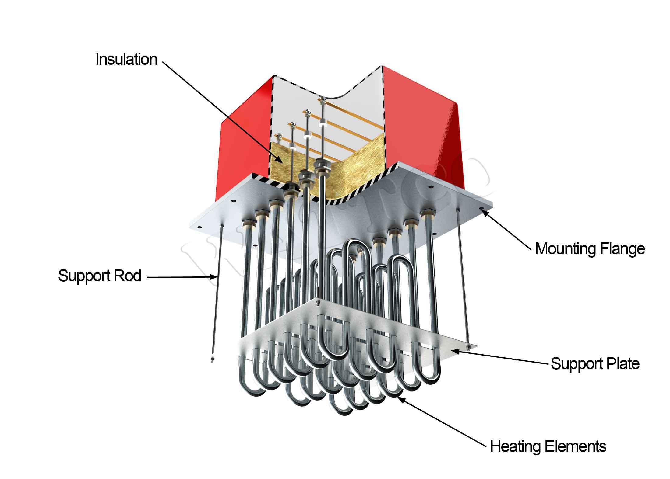 An application scenario or product detail of components of a heater - Image 6