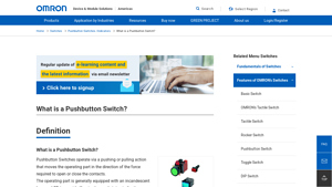 Omron - Pushbutton Switches