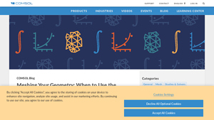 COMSOL - Multiphysics Meshing Solutions