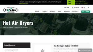 Conair - Hot Air Dryers for Plastics Processing