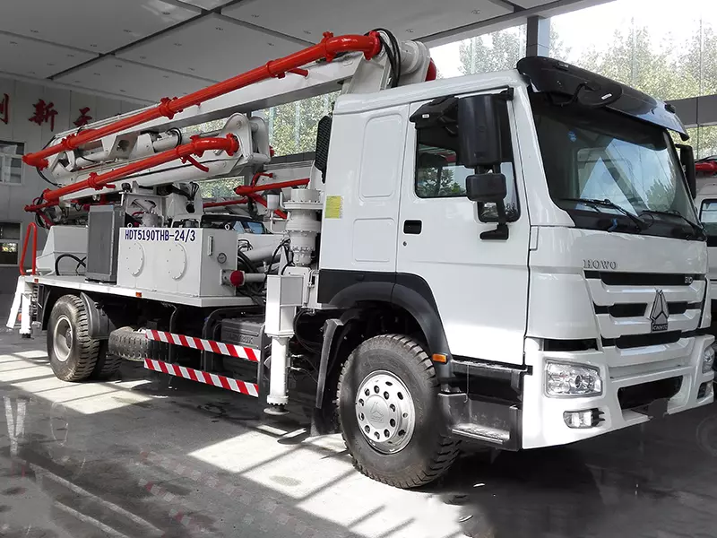 An application scenario or product detail of concrete pump truck for sale - Image 15