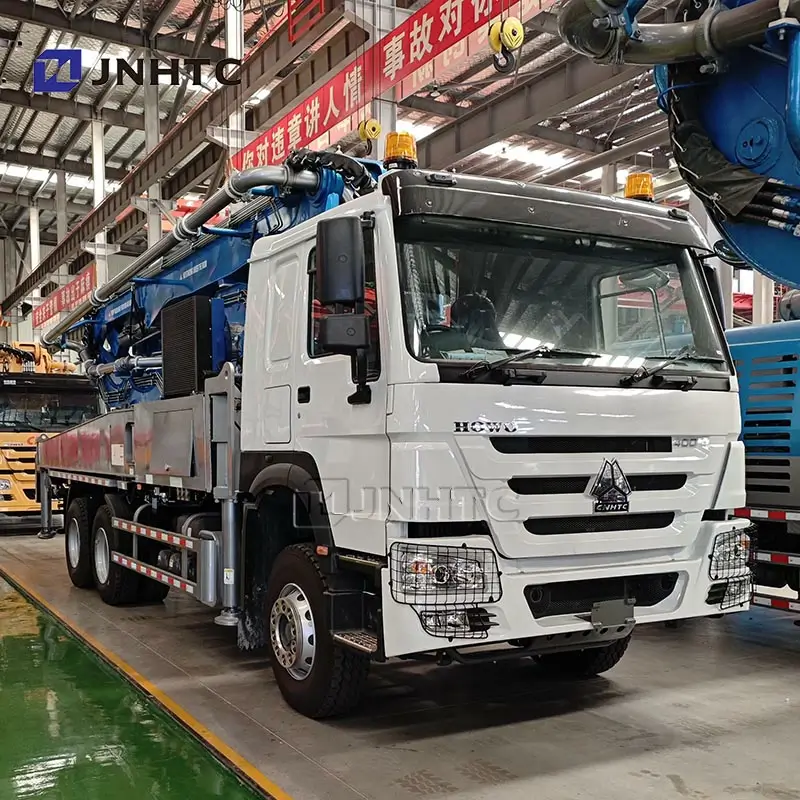 An application scenario or product detail of concrete pump truck for sale - Image 19