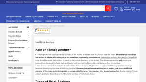 CONFAST - Brick Anchors