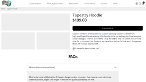 Constantly Create - Tapestry Hoodie