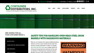 Container Distributors - Open Head Steel Drums