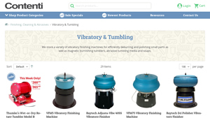 Contenti - Thumler's Wet-or-Dry Rotary Tumbler Model B