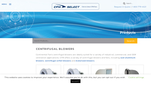 Continental Fan - Centrifugal Blowers