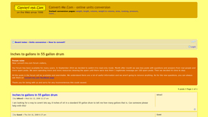 Convert-Me - Inches to Gallons Conversion