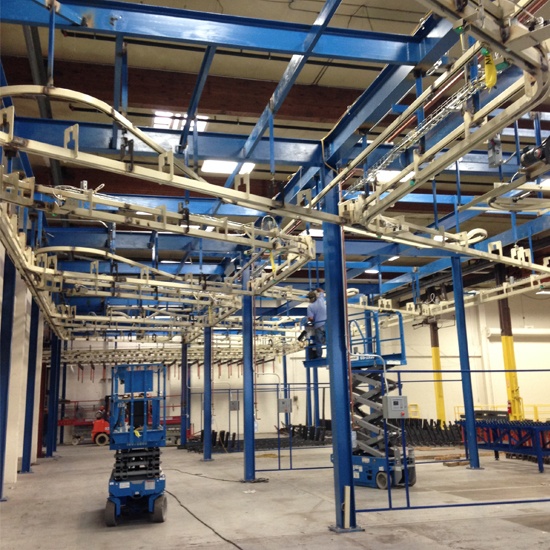 An application scenario or product detail of conveyor installation - Image 14