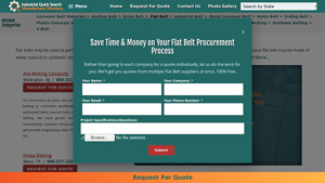Conveyor Belting - Flat Belts