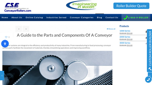 Conveyor Rollers - Key Components