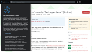Red Pepper Flakes - American, Turkish, and Korean Varieties