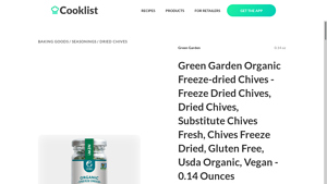 Green Garden - Freeze-Dried Chives