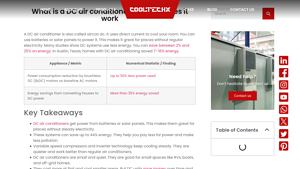 CoolTechX - DC Air Conditioner