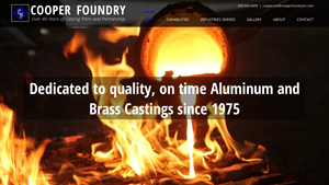 Cooper Foundry - Aluminum and Brass Castings