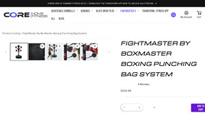 Core Home Fitness - FightMaster Boxing Machine