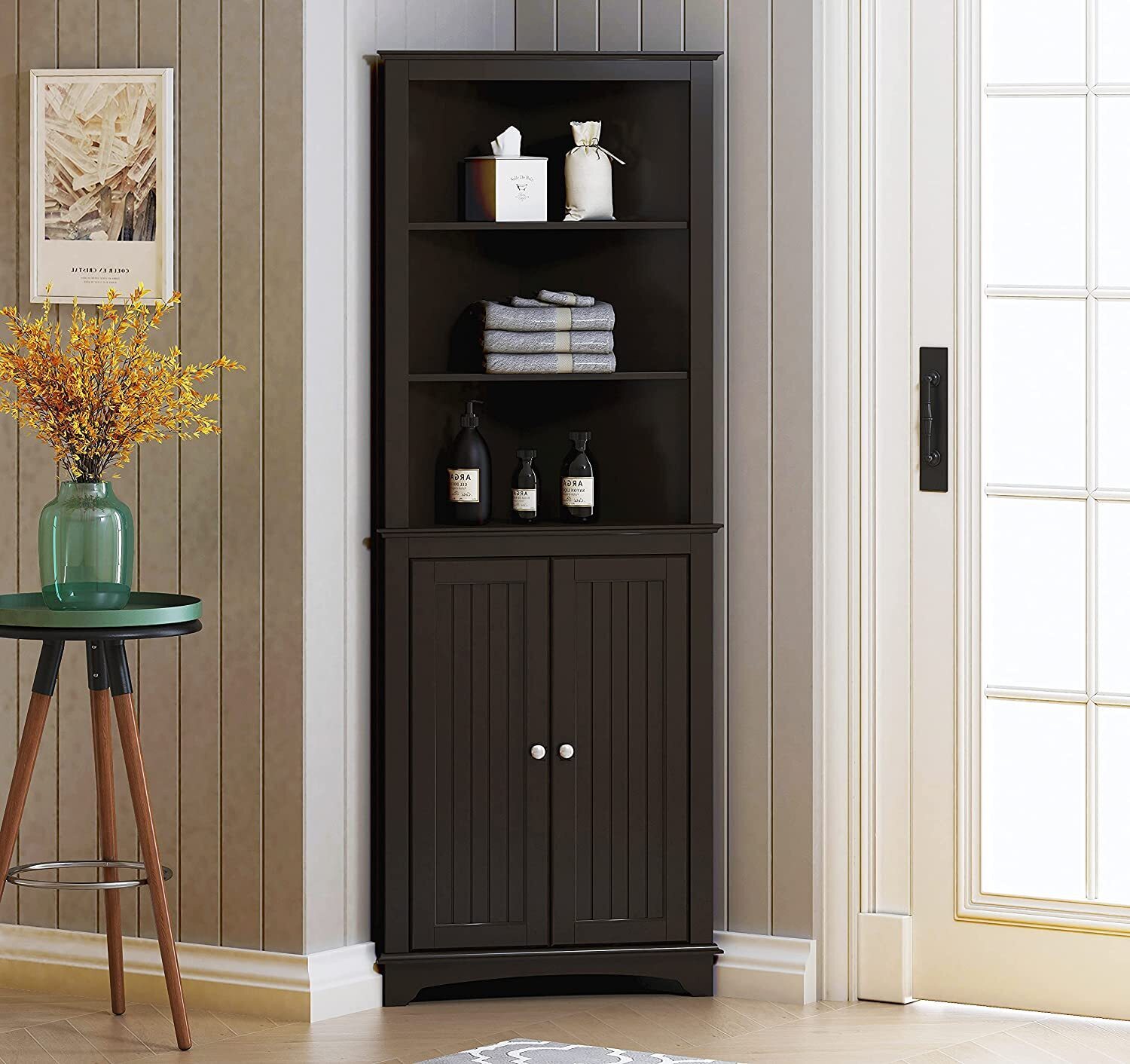 An application scenario or product detail of corner tall cupboard - Image 3