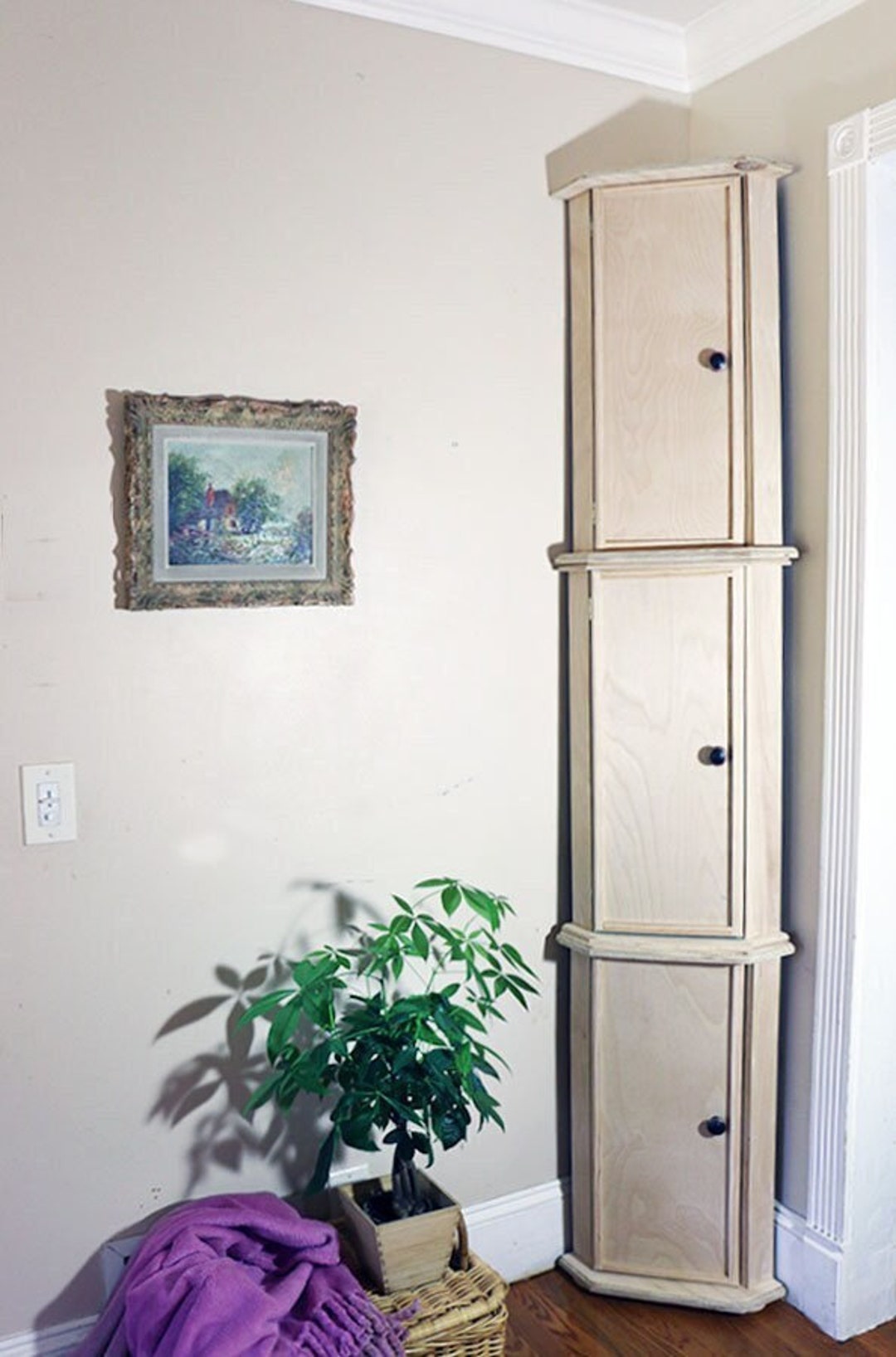 An application scenario or product detail of corner tall cupboard - Image 15