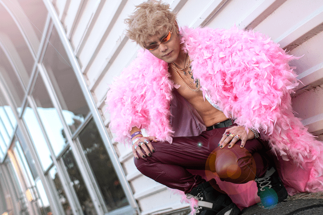 An application scenario or product detail of cosplay donquixote doflamingo - Image 9