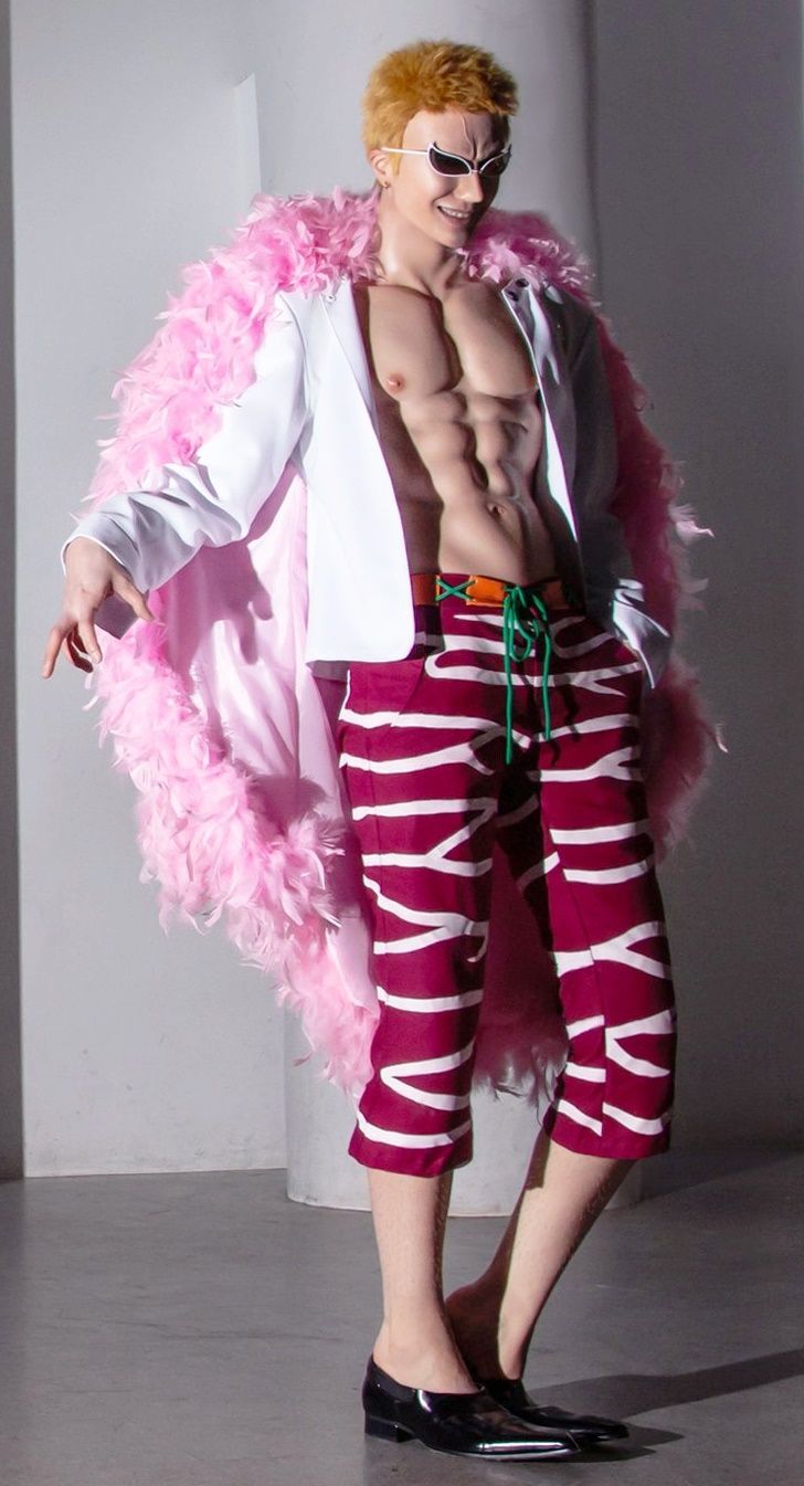 An application scenario or product detail of cosplay donquixote doflamingo - Image 24