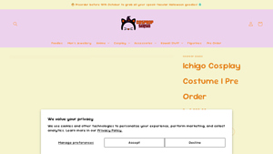 Cospropsensei - Ichigo Cosplay Costume