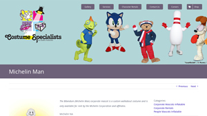Costume Specialists - Bibendum Corporate Mascot