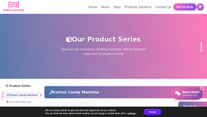 Cotton Candy Vending - WM980 Automatic Cotton Candy Vending Machine