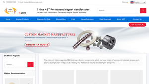 Courage Magnet - DC Motor Rotor & Stator Magnets