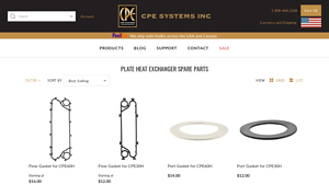 CPE Systems - Flow Gaskets and Port Gaskets