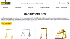 Crane Depot - Gantry Cranes