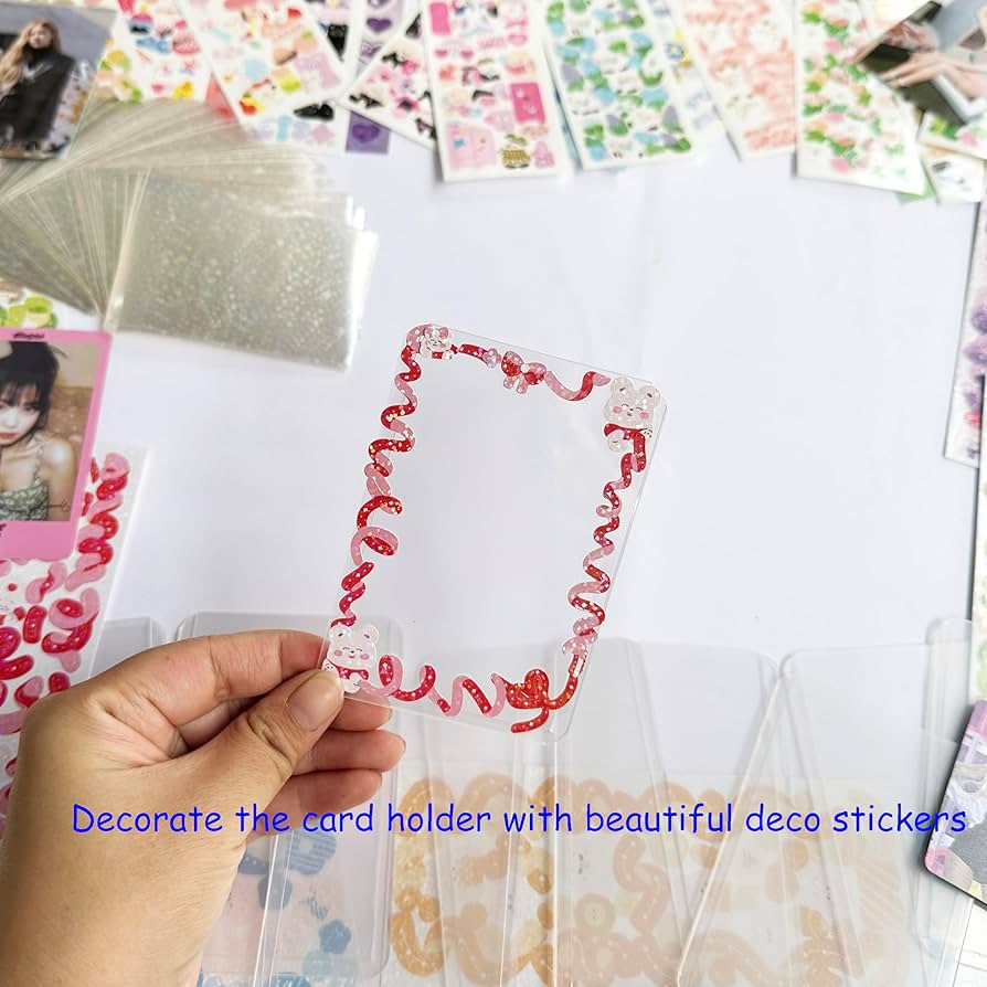 An application scenario or product detail of cream photocard holders - Image 13