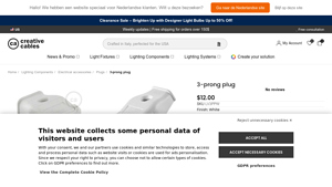 Creative Cables - 3-Prong Plug