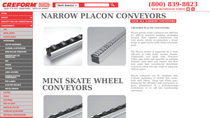 Creform - Narrow Roller Conveyors