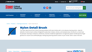 Critical Cleaning - Detail Nylon Brush 36 Pack