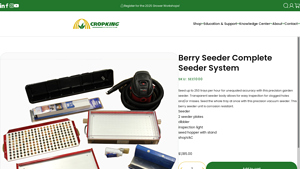 CropKing - Berry Seeder Complete Seeder System