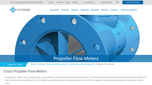 CrossCo - Propeller Flow Meters