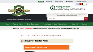 Kubota - Used Tractor Parts