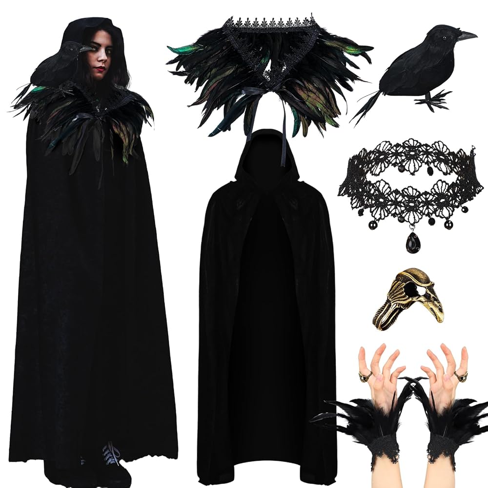 An application scenario or product detail of crow costume - Image 3