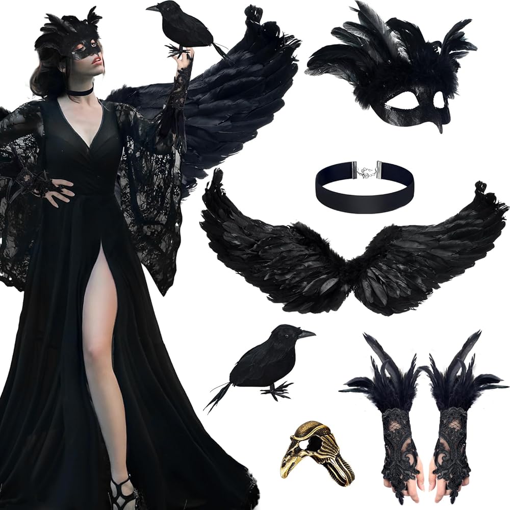 An application scenario or product detail of crow costume - Image 9