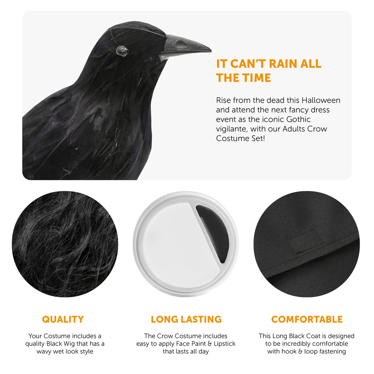 An application scenario or product detail of crow costume - Image 16