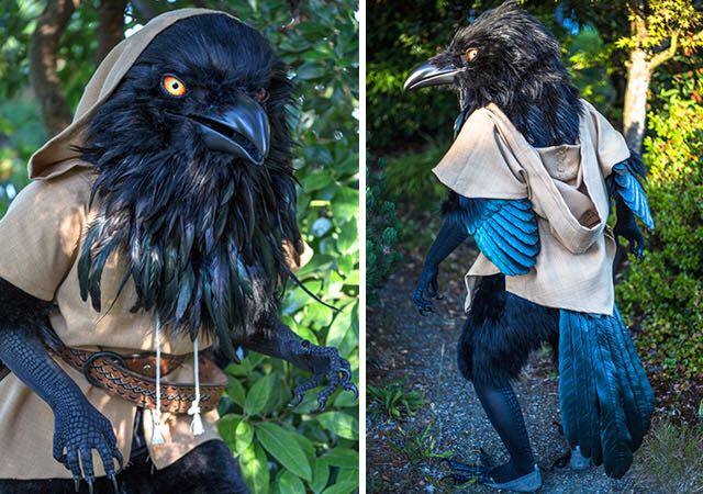 An application scenario or product detail of crow costume - Image 19